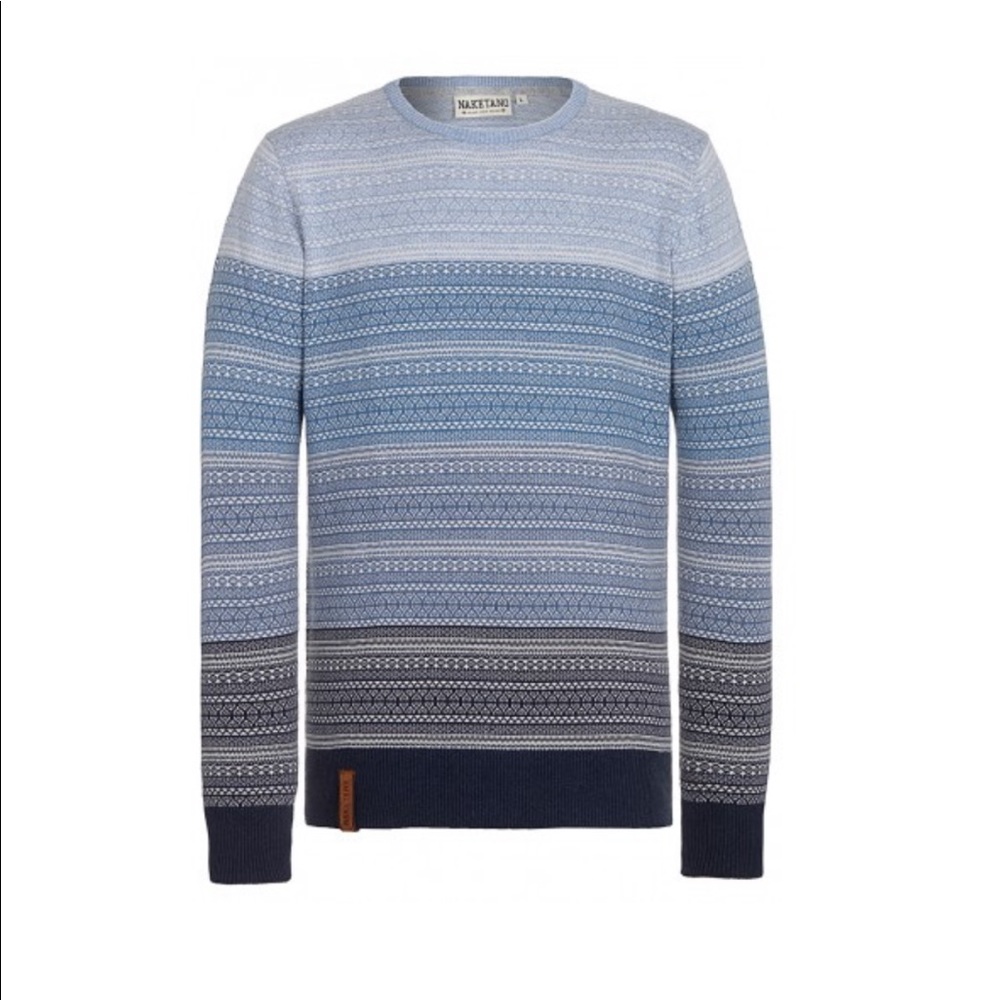 NWT men’s naketano blue sweater in size xxl
